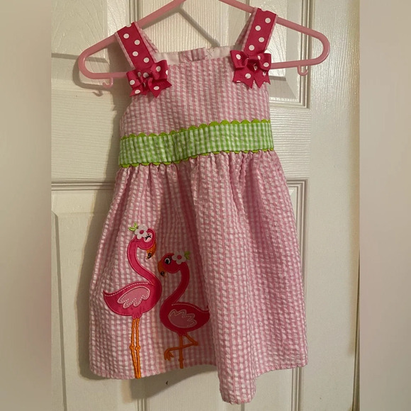 Emily Rose Flamingo Sundress - Picture 1 of 8